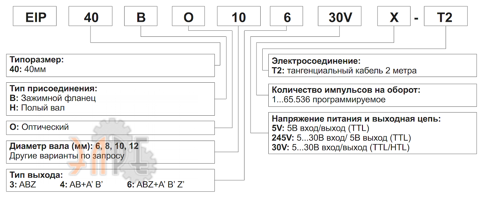 Расшифровка формирования артикулов