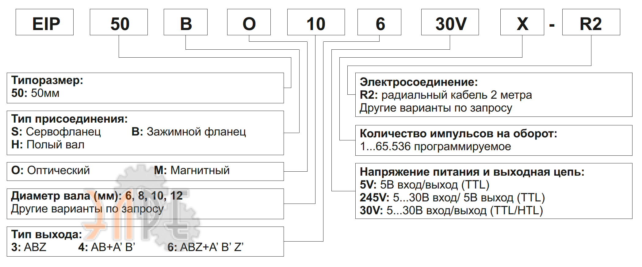 Расшифровка формирования артикулов