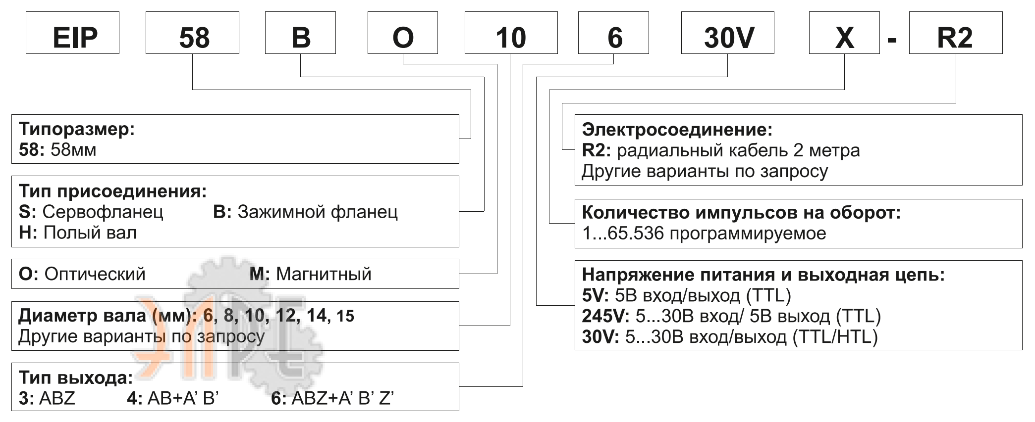 Расшифровка формирования артикулов