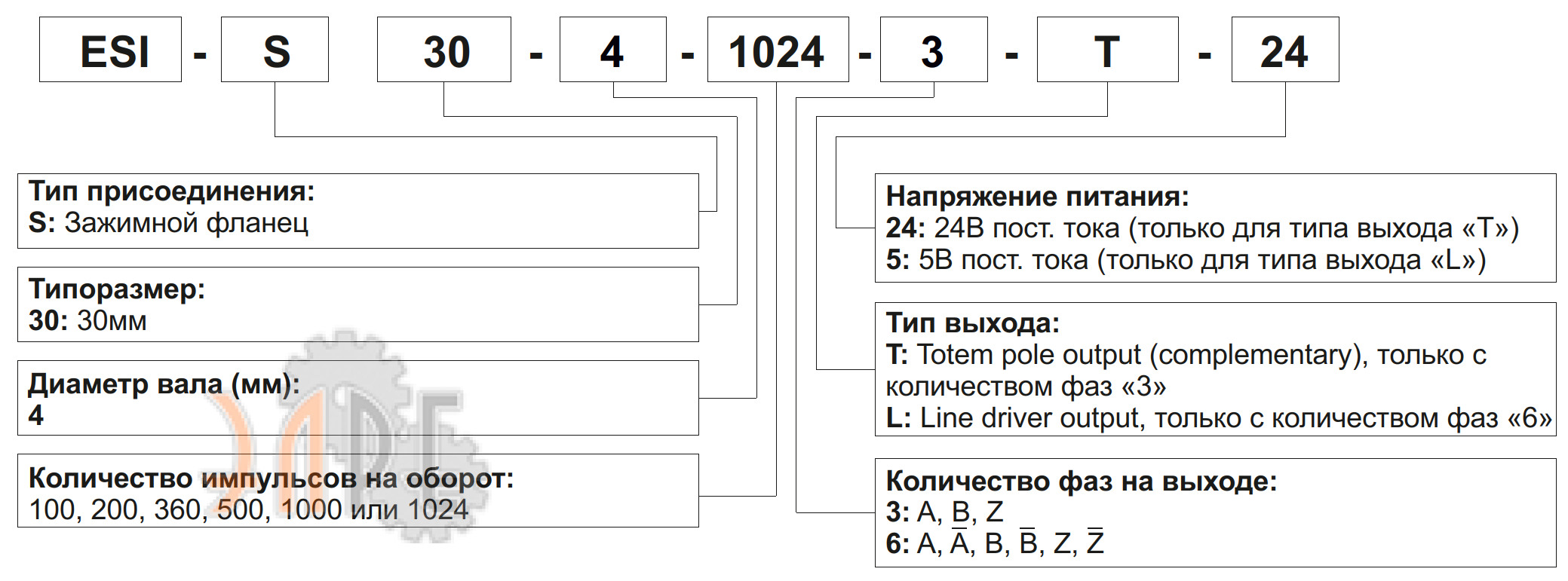 Расшифровка формирования артикулов