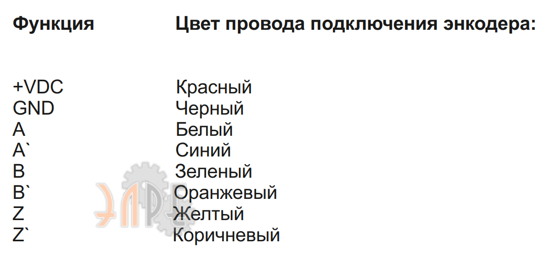 Схема электрического присоединения