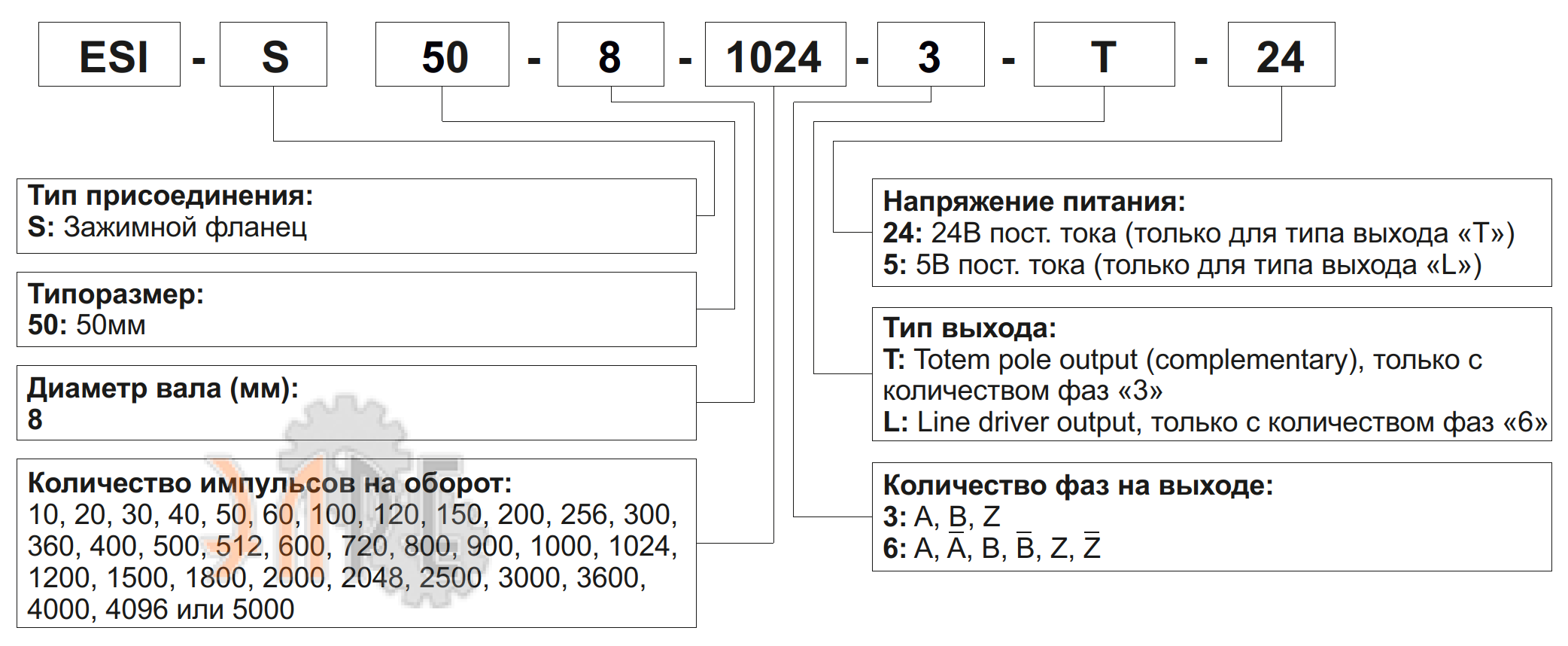 Расшифровка формирования артикулов