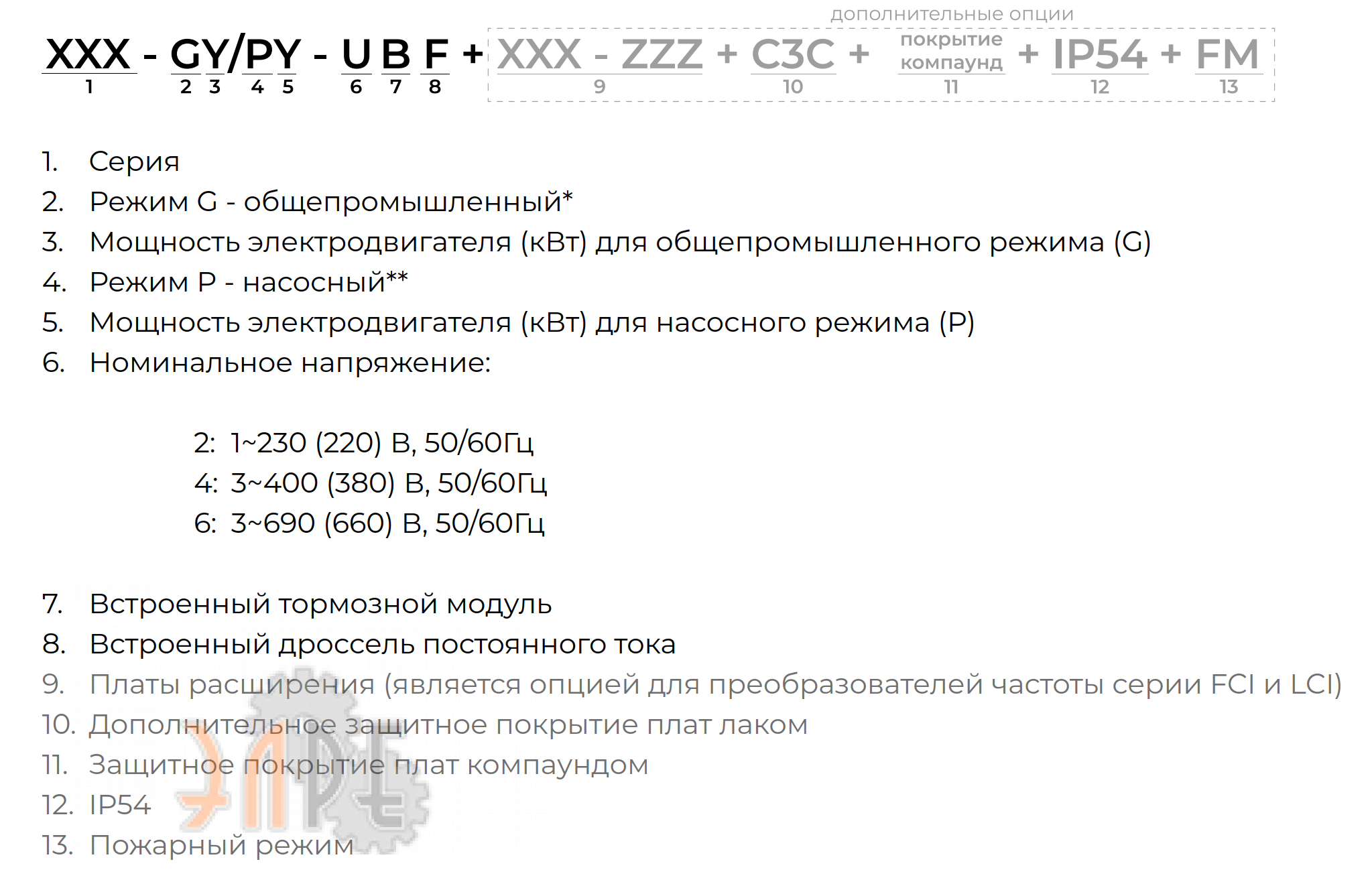 Расшифровка наименования Instart MCI