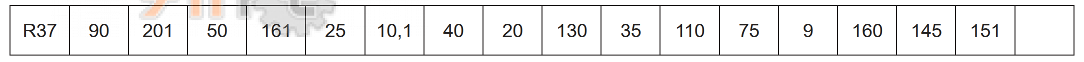 Габаритные размеры R37-5.06-AM90B14