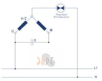 Схема электрического подключения TEE IMD75E31L27