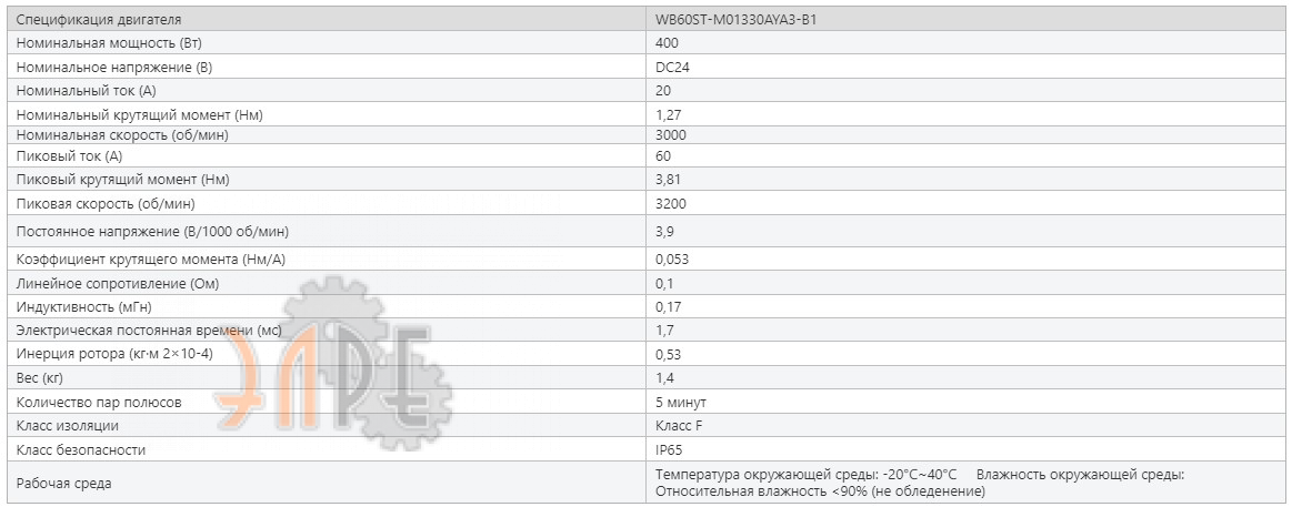 Технические характеристики Weiguang WB60ST-M01330AYA3-B1