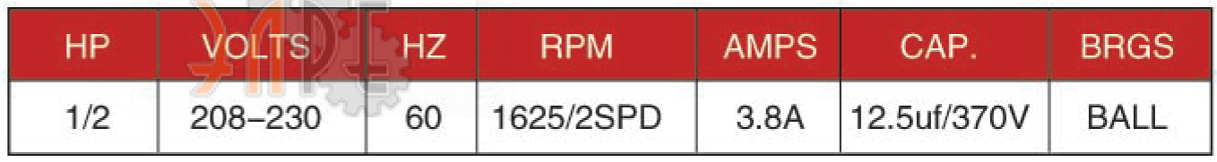 Технические характеристики AMEC YSK140-375-4A28