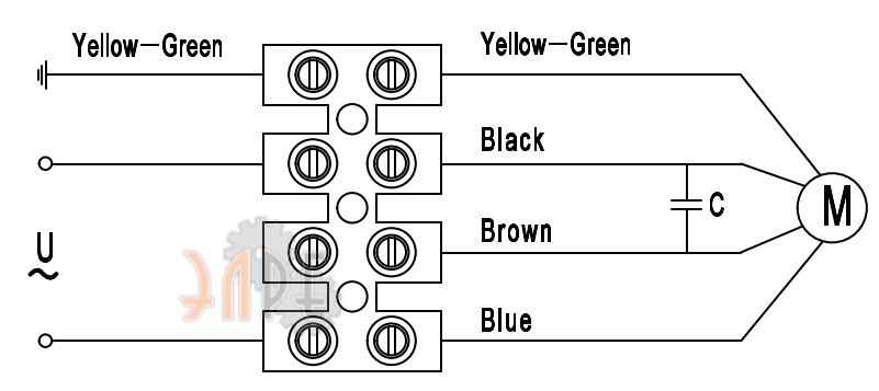 Схема электрического присоединения