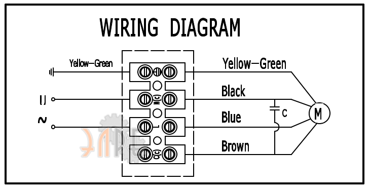 Электрическое подключение Weiguang YWF
