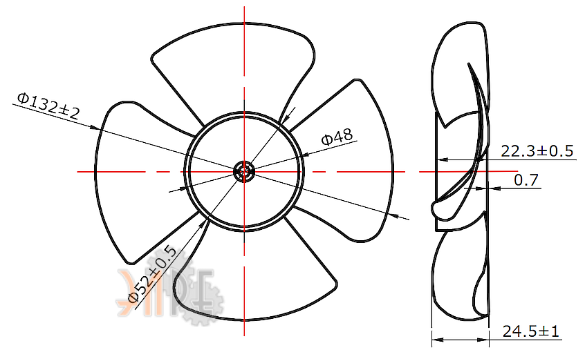 Габаритные размеры