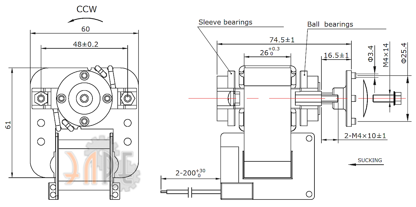 Габаритные и присоединительные размеры